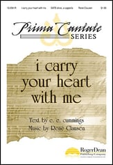 I Carry Your Heart with Me SSAATTBB choral sheet music cover